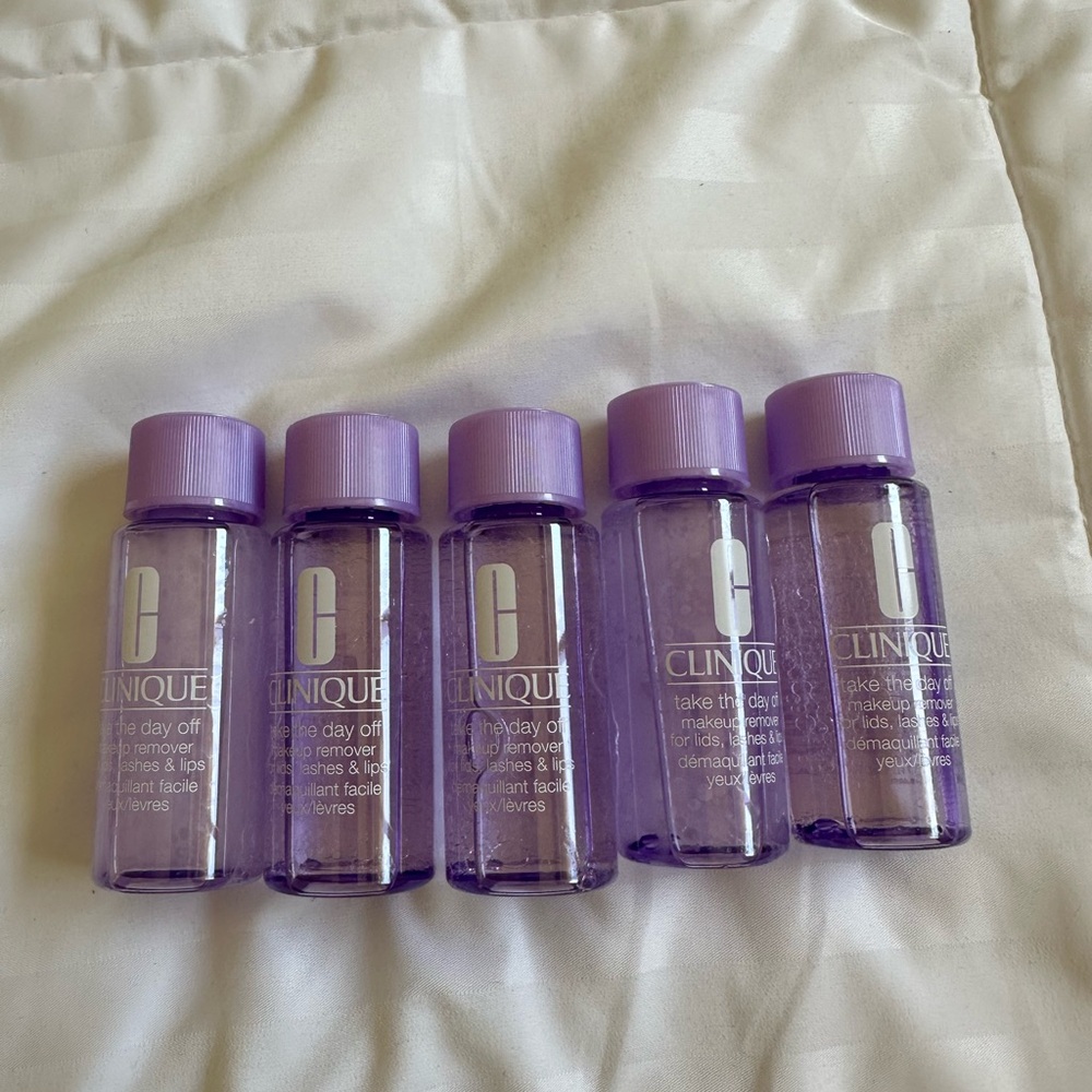 Clinique Purple Makeup Remover Set